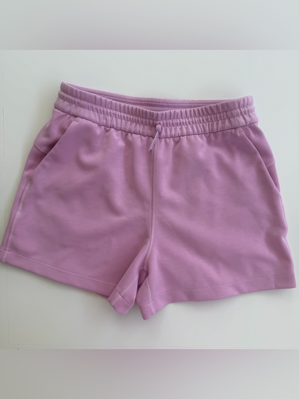 Lululemon pink soft stream shorts